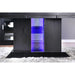 Evangeline Black/Beige Dining Table - Visions in Furniture (La Mirada, CA)