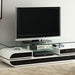 Evos Black/White 63" TV Console - Visions in Furniture (La Mirada, CA)
