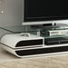 Evos Black/White 63" TV Console - Visions in Furniture (La Mirada, CA)