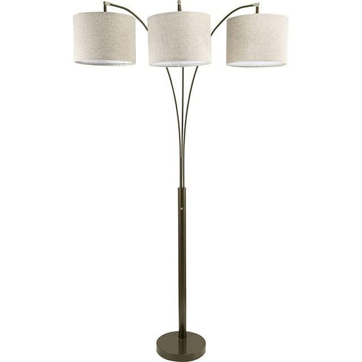 Fanny Brown 80"H Brown Arch Lamp - Visions in Furniture (La Mirada, CA)