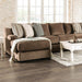 FARRINGDON Sectional, Brown - Visions in Furniture (La Mirada, CA)