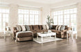 FARRINGDON Sectional, Brown - Visions in Furniture (La Mirada, CA)