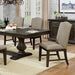 Faulk Espresso Dining Table - Visions in Furniture (La Mirada, CA)