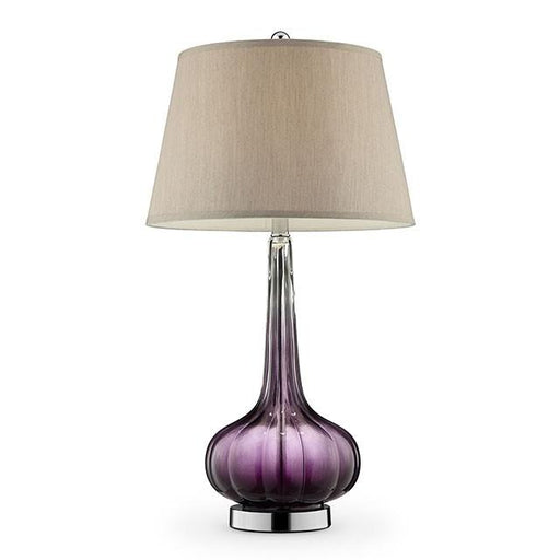 Fay Purple 30"H Table Lamp - Visions in Furniture (La Mirada, CA)