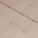 FAZIO Storage Ottoman, Beige - Visions in Furniture (La Mirada, CA)