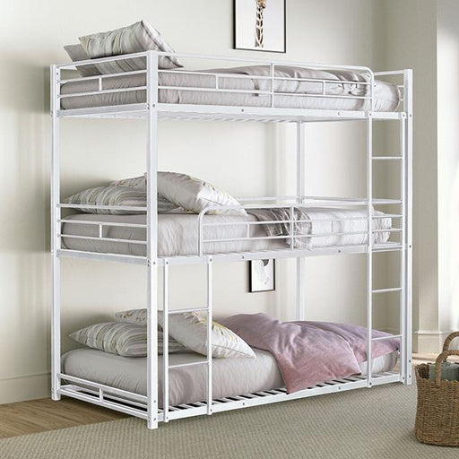 Felgu Triple Twin Metal Bunkbed - Visions in Furniture (La Mirada, CA)