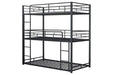 Felgu Triple Twin Metal Bunkbed - Visions in Furniture (La Mirada, CA)