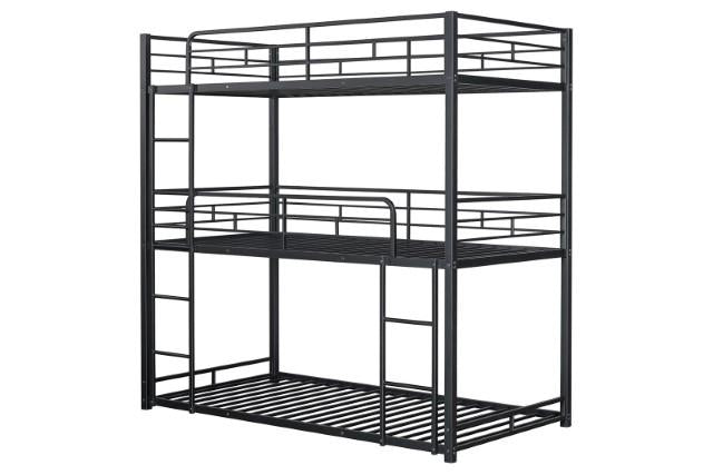Felgu Triple Twin Metal Bunkbed - Visions in Furniture (La Mirada, CA)