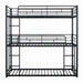 Felgu Triple Twin Metal Bunkbed - Visions in Furniture (La Mirada, CA)