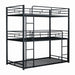 Felgu Triple Twin Metal Bunkbed - Visions in Furniture (La Mirada, CA)
