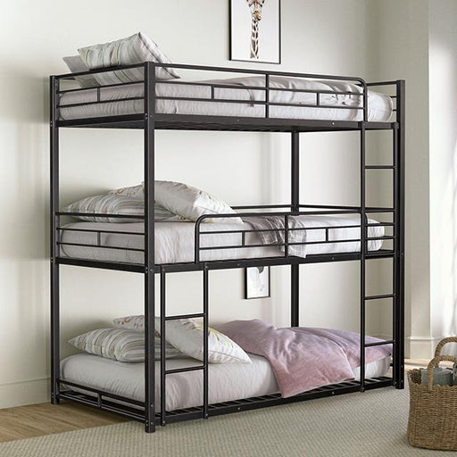 Felgu Triple Twin Metal Bunkbed - Visions in Furniture (La Mirada, CA)