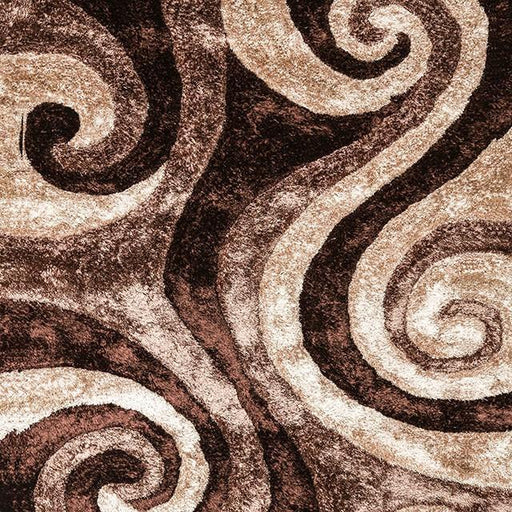 Fermont Brown Beige 5' X 8' Area Rug - Visions in Furniture (La Mirada, CA)