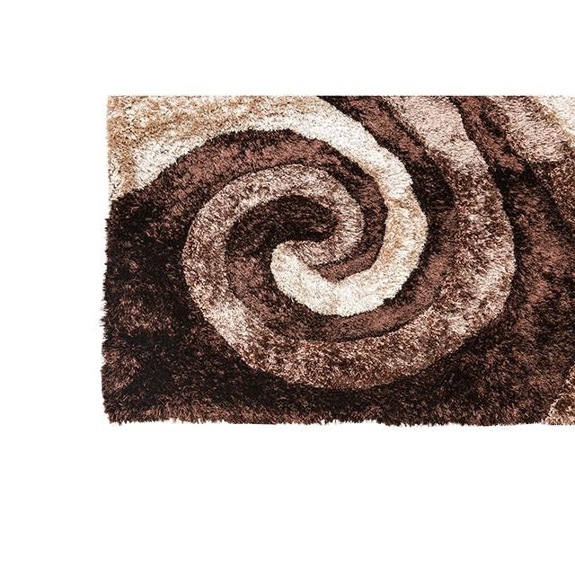 Fermont Brown Beige 5' X 8' Area Rug - Visions in Furniture (La Mirada, CA)