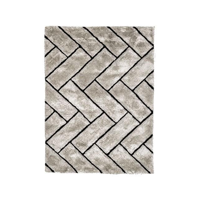 Fermont Gray 5' X 8' Area Rug - Visions in Furniture (La Mirada, CA)