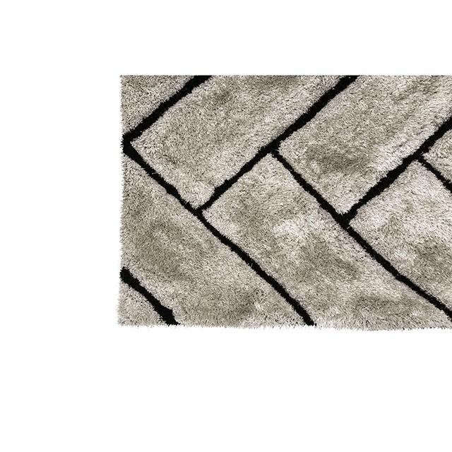 Fermont Gray 5' X 8' Area Rug - Visions in Furniture (La Mirada, CA)