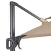 Fida 8 Ft Square Umbrella w/ Double Top + 37" Large Base - Visions in Furniture (La Mirada, CA)