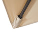 Fida 8 Ft Square Umbrella w/ Double Top + 37" Large Base - Visions in Furniture (La Mirada, CA)