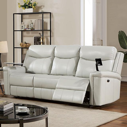 FLORINE Power Sofa, Light Gray - Visions in Furniture (La Mirada, CA)