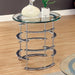 Clonmel End Table, Chrome - Visions in Furniture (La Mirada, CA)