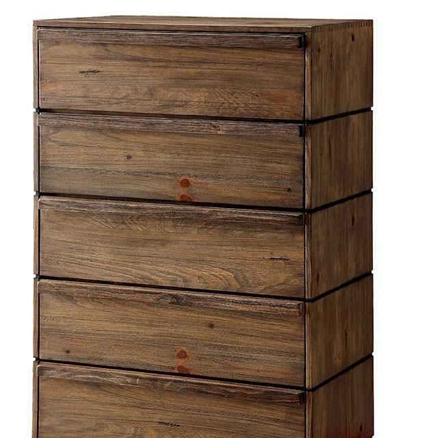 COIMBRA Rustic Natural Tone Chest - Visions in Furniture (La Mirada, CA)