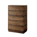 COIMBRA Rustic Natural Tone Chest - Visions in Furniture (La Mirada, CA)