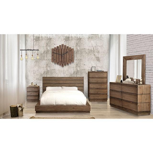 COIMBRA Rustic Natural Tone Chest - Visions in Furniture (La Mirada, CA)