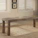 Colettte 58" Small Bench - Visions in Furniture (La Mirada, CA)