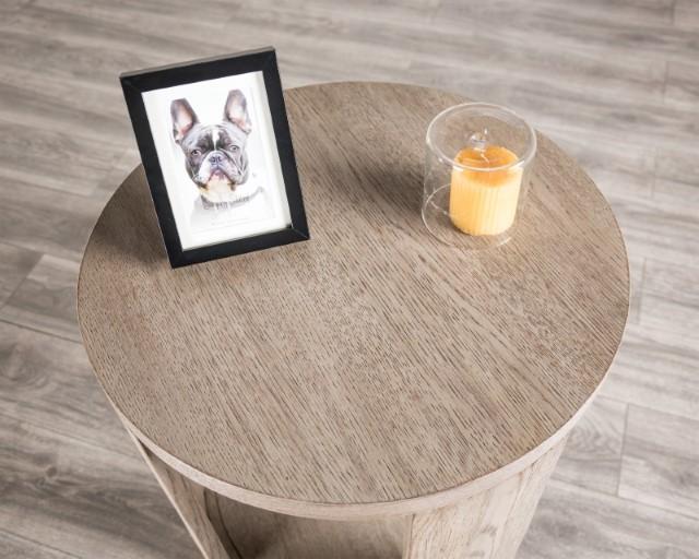 Conisbrough Round End Table - Visions in Furniture (La Mirada, CA)