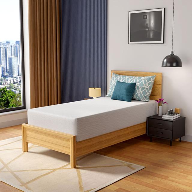Coreopsis 12" Twin Memory Foam Wave Comfort - Visions in Furniture (La Mirada, CA)