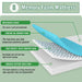 Coreopsis 8" E.King Memory Foam Wave Comfort - Visions in Furniture (La Mirada, CA)