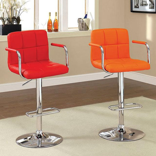 Corfu Red Bar Stool - Visions in Furniture (La Mirada, CA)