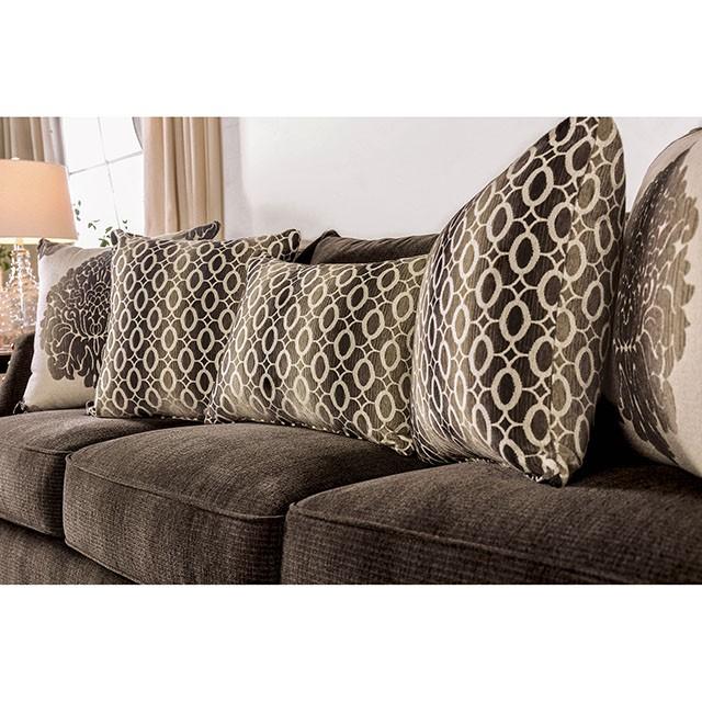 Cornelia Light Brown Love Seat - Visions in Furniture (La Mirada, CA)