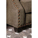 Cornelia Light Brown Love Seat - Visions in Furniture (La Mirada, CA)