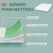 Forsythia 10" Full Green Tea Gel Memory Foam - Visions in Furniture (La Mirada, CA)