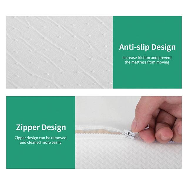 Forsythia 12" Queen Green Tea Gel Memory Foam - Visions in Furniture (La Mirada, CA)