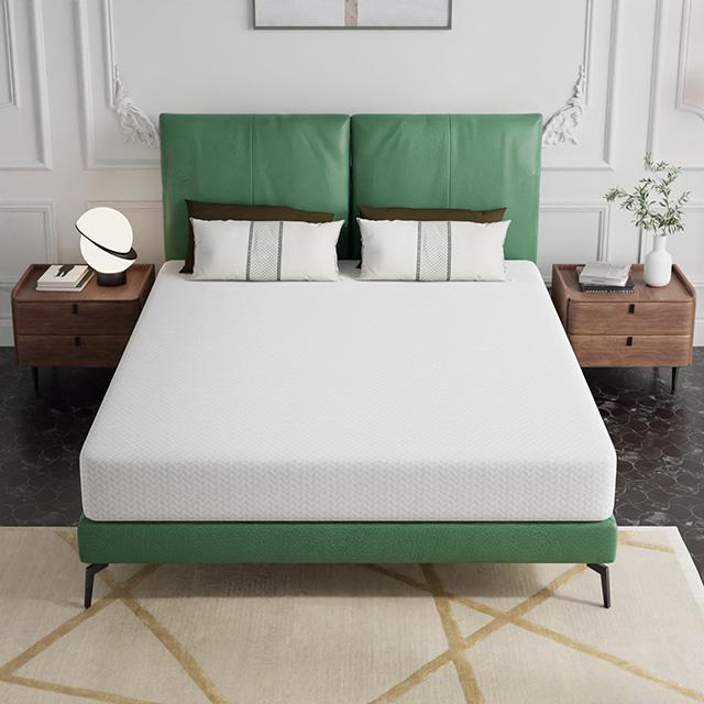 Forsythia 8" E.King Green Tea Gel Memory Foam - Visions in Furniture (La Mirada, CA)