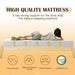 Forsythia 8" Twin Green Tea Gel Memory Foam - Visions in Furniture (La Mirada, CA)