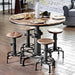 Foskey 5 Pc Counter Ht Table Set - Visions in Furniture (La Mirada, CA)