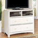 Corry White Media Chest - Visions in Furniture (La Mirada, CA)