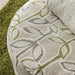 GARDNER Ottoman, Gray/Green - Visions in Furniture (La Mirada, CA)