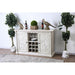 Georgia Antique White/Gray Server - Visions in Furniture (La Mirada, CA)