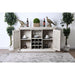 Georgia Antique White/Gray Server - Visions in Furniture (La Mirada, CA)