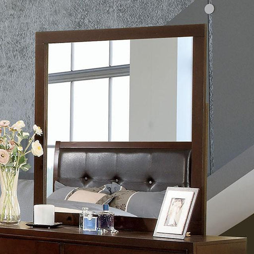 Gerico II Brown Cherry Mirror - Visions in Furniture (La Mirada, CA)
