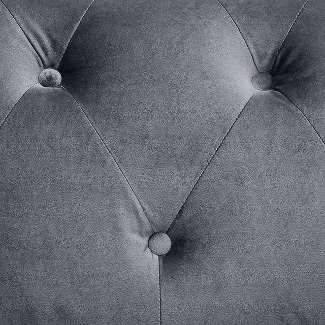 GIACOMO Chair, Gray - Visions in Furniture (La Mirada, CA)