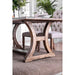 GIANNA Rustic Oak 77" Dining Table - Visions in Furniture (La Mirada, CA)