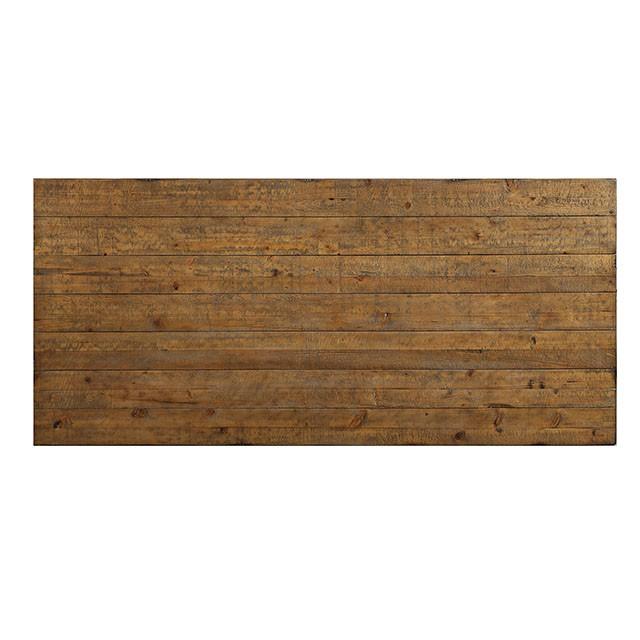 GIANNA Rustic Pine 96" Dining Table - Visions in Furniture (La Mirada, CA)