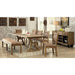 GIANNA Rustic Pine/Brown Side Chair (2/CTN) - Visions in Furniture (La Mirada, CA)