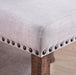 Gianna Rustic Pine/Ivory Side Chair (2/CTN) - Visions in Furniture (La Mirada, CA)