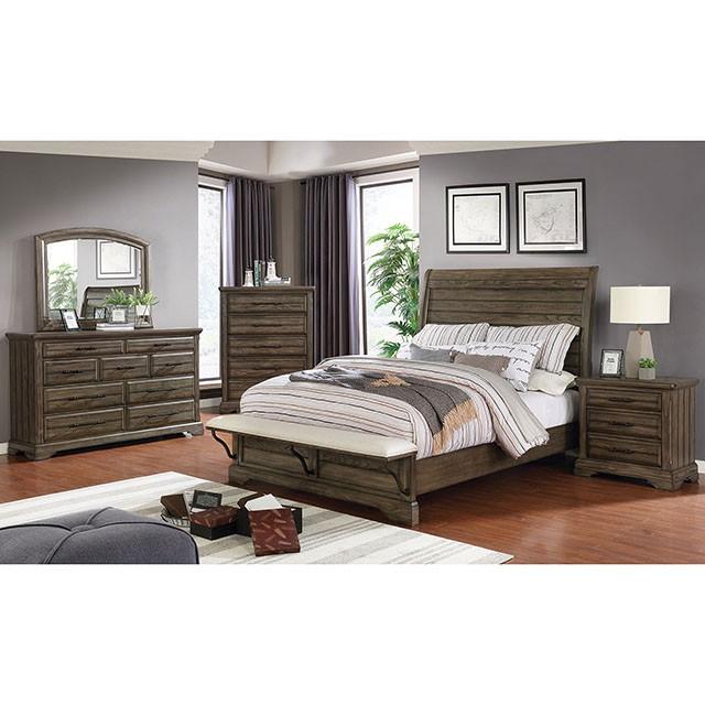 Gilbert Cal.King & Queen Bed - Visions in Furniture (La Mirada, CA)