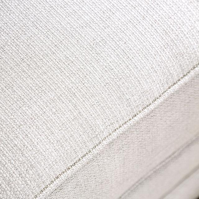 Giovanni Beige/Blue Love Seat - Visions in Furniture (La Mirada, CA)